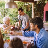 Argentine lunch with the family